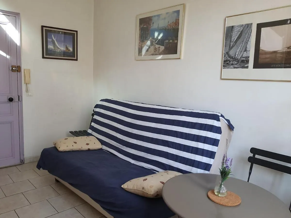 Beau Duplex Lumineux Avec Apercu Mer Antibes France